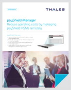 payShield Manager - Data Sheet